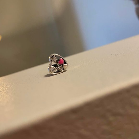 panda charm heart with arrow - Picture 3 of 4